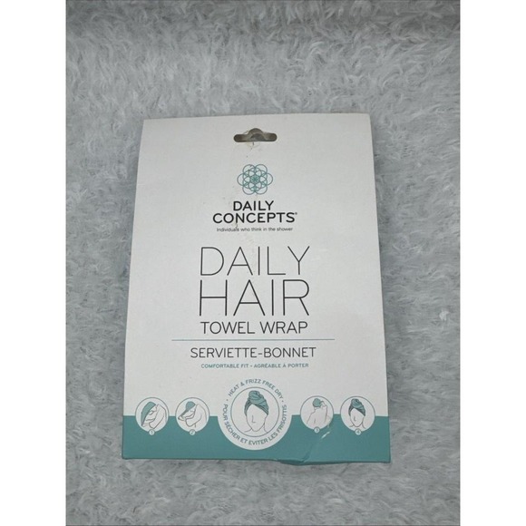 Daily Concepts Accessories - DAILY CONCEPTS Daily Hair Towel‎ Wrap NEW!
